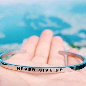 Never Give Up Bracelet